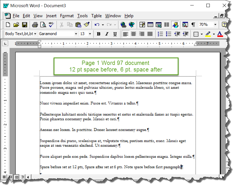 format table of contents word 2011