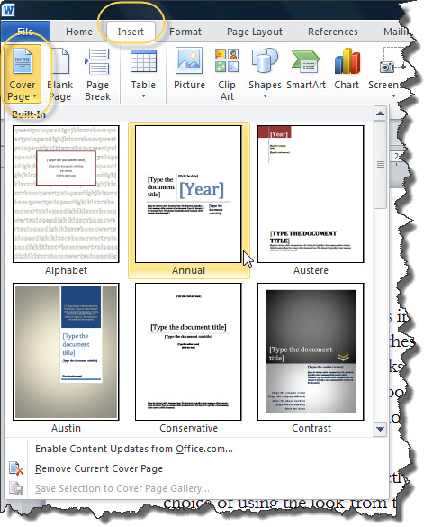 insert a field in word 2016 for mac with instructions