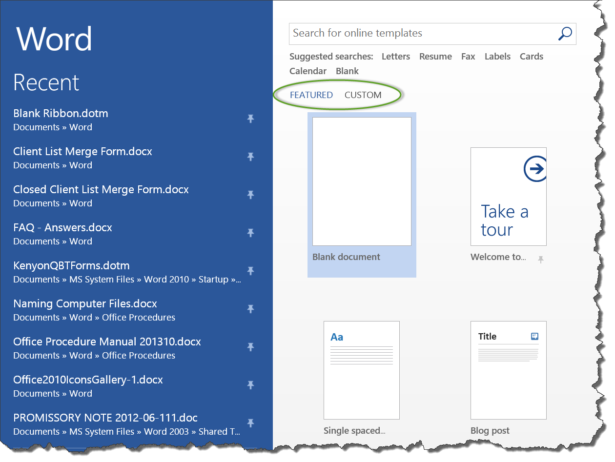 Start Page in Word 21-21(21) With Regard To Word 2010 Template Location