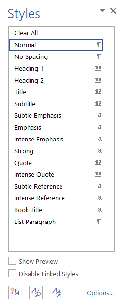 Understanding Styles in Microsoft Word - A Tutorial in the Intermediate