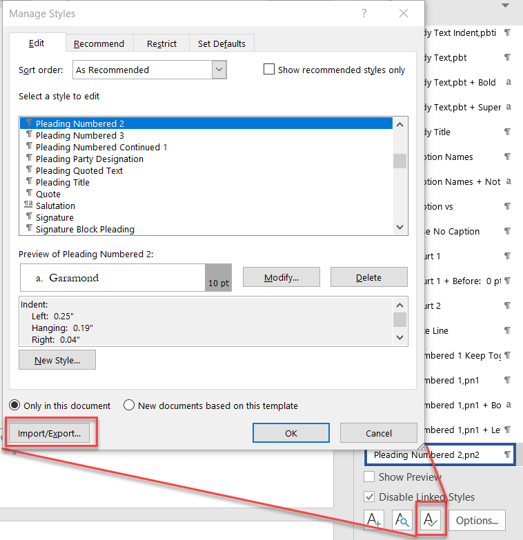 using styles in word 2016 mac