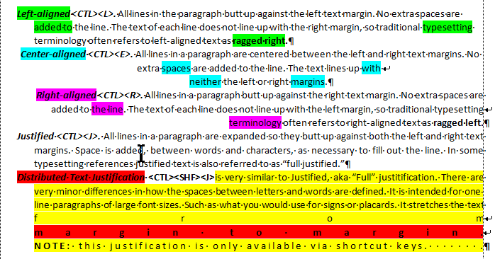 can i both align and justify text in html