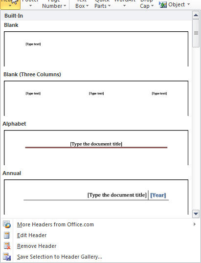 how to move from column to column in word 2007