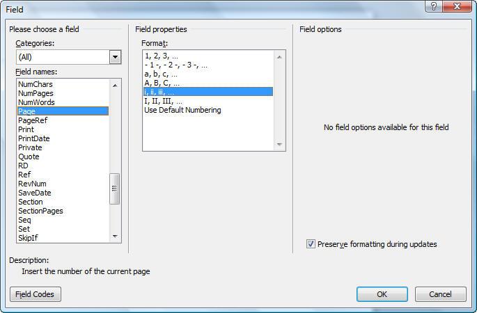 Configure headers and footers for different sections of a document -  Microsoft Support