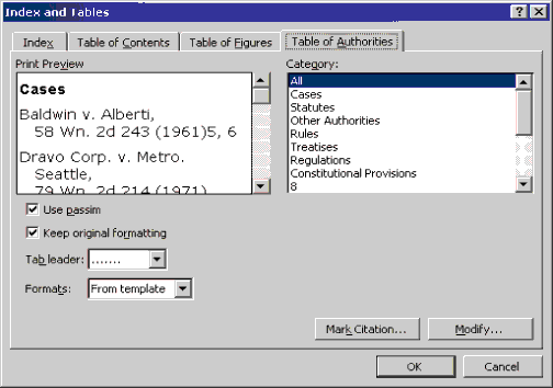 Complex Documents Microsoft Word Intermediate User s Guide Table Of 