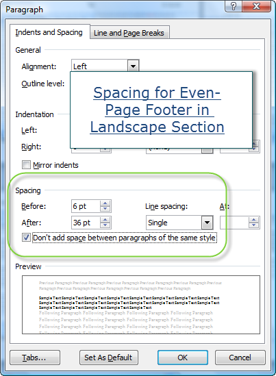 how to get left margin equal to the right margin in word