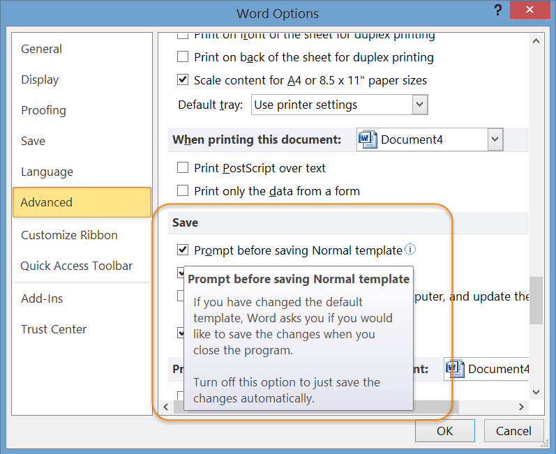 How To Make Changes To Normal Template In Word