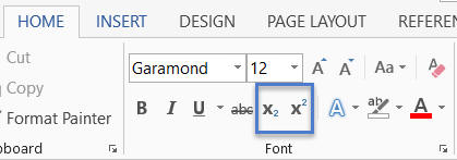 2013HomeFontSubscriptSuperscript