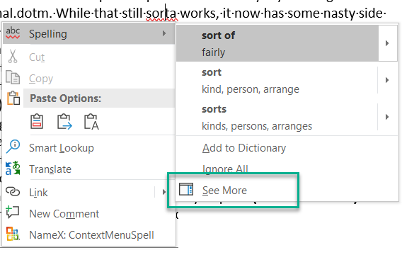 why spell check is changing fonts in word 2016