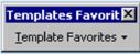 Templates Favorites Toolbar 1