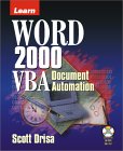 Click for more information from Amazon.com about Learning Word 2000 Automation