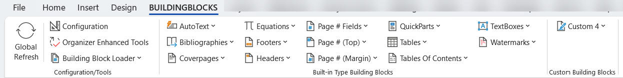 Enhanced Building Blocks Ribbon - Maxey